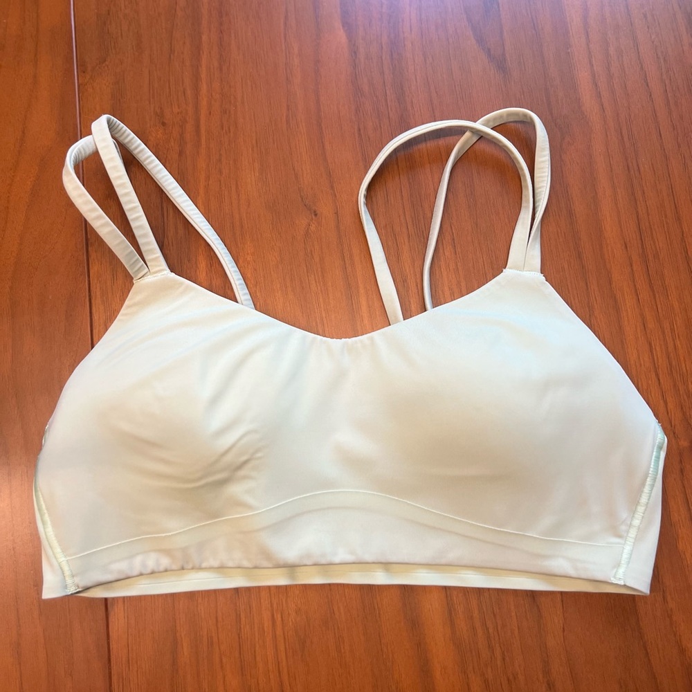 Lululemon, light green sports bra size 6